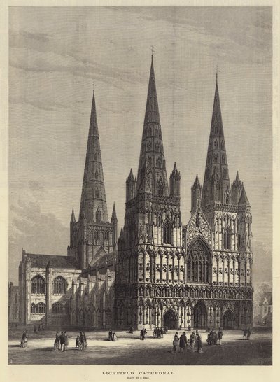 Catedral de Lichfield de Samuel Read